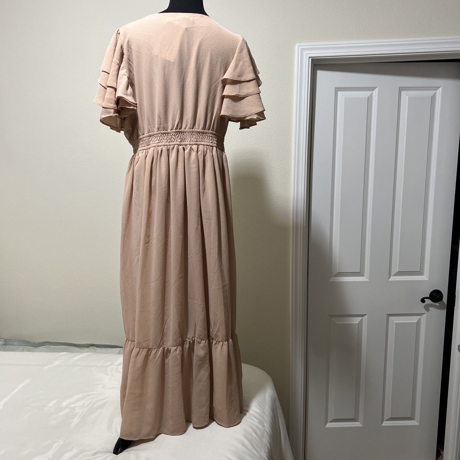 Shop Stevie Paulina Maxi Xl Dress Nwt Fairy Feminine Cottagecore Fairy Romantic — image 3 of 8